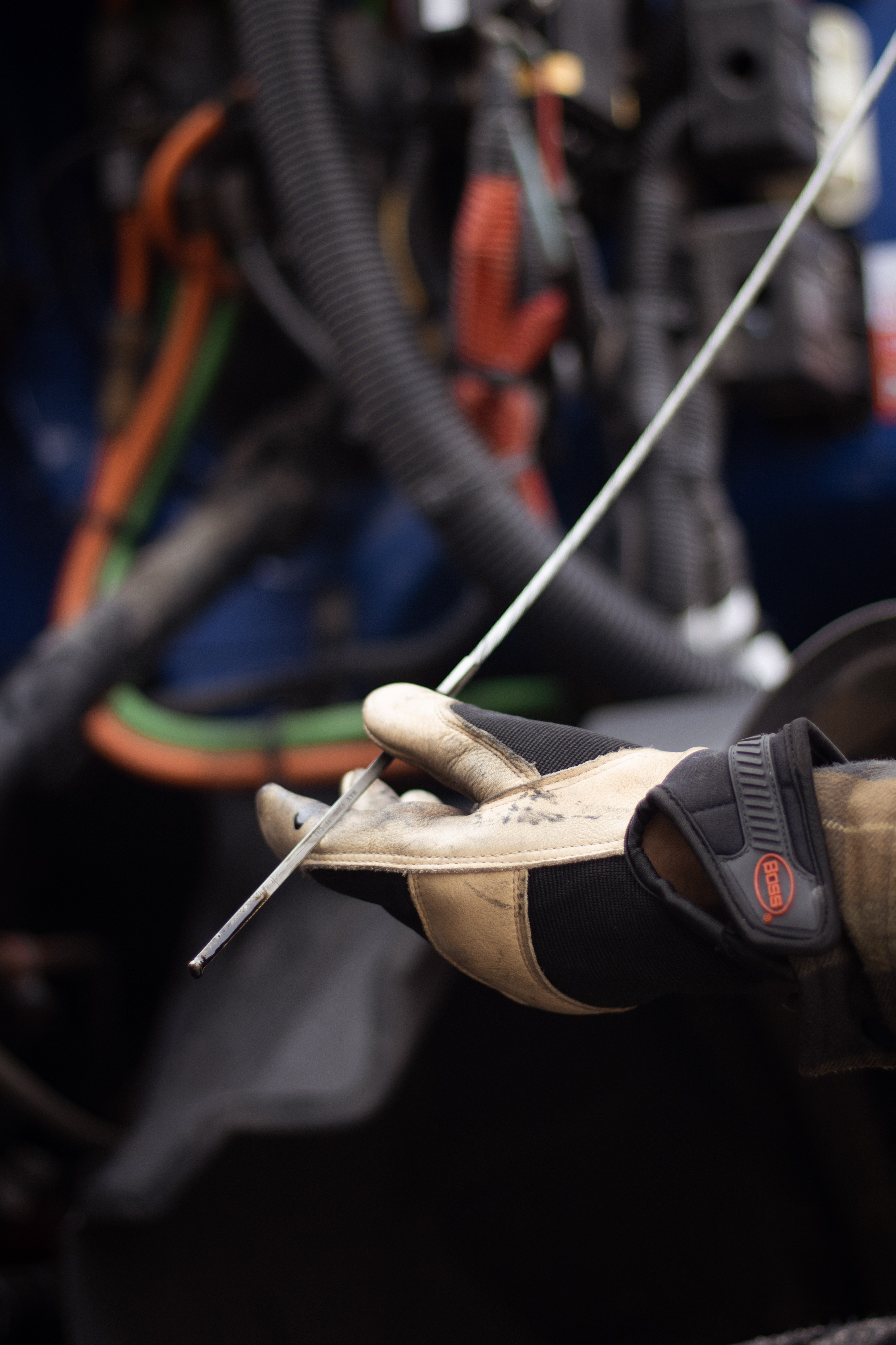 Truck inspection detail